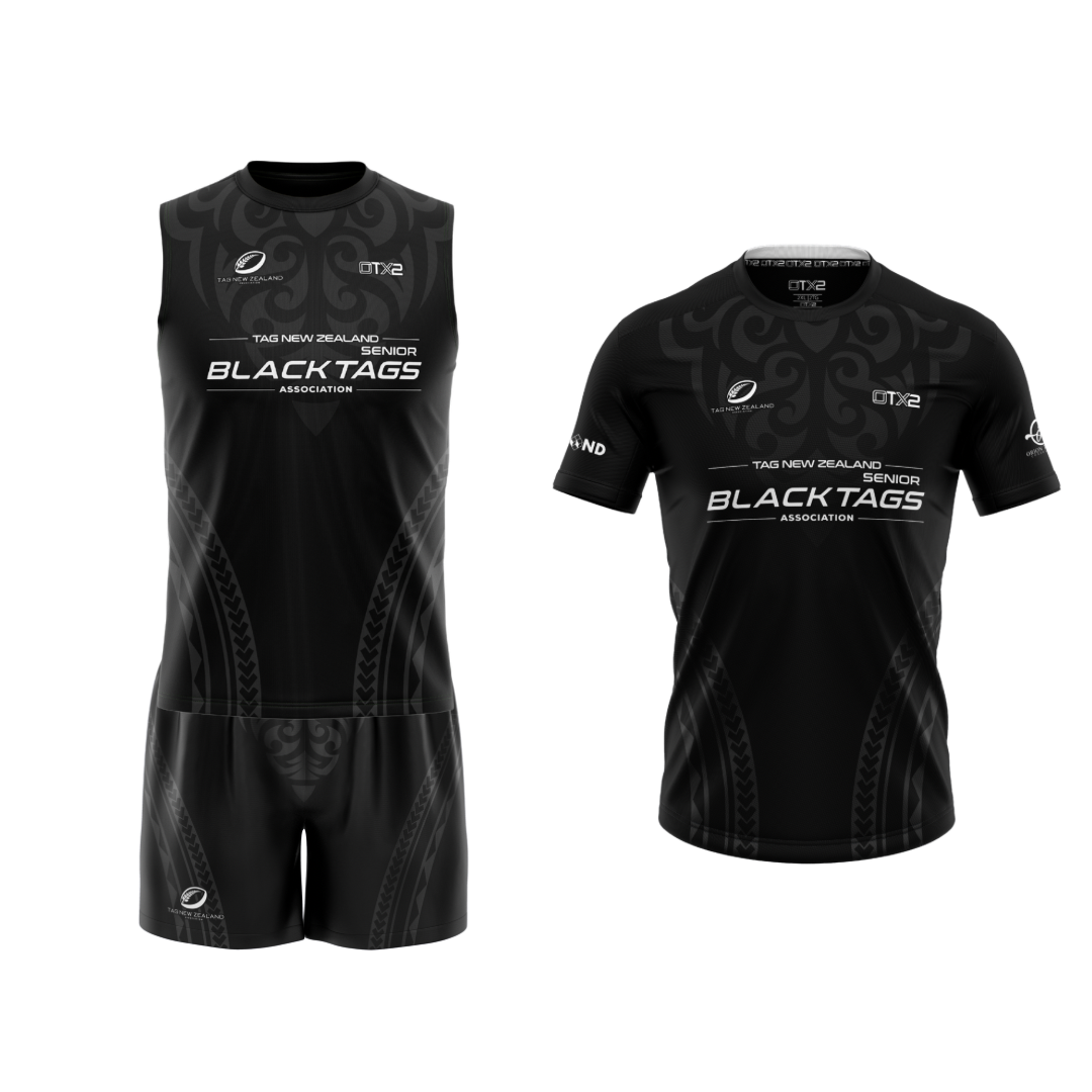 2026 TNZA Official Tag Rugby Uniform Set (PREORDER)